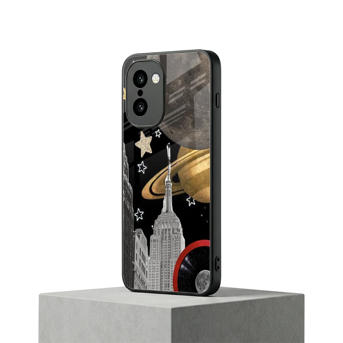 City Cosmos oneplus 15r mobile cover | shockproof glass phone case