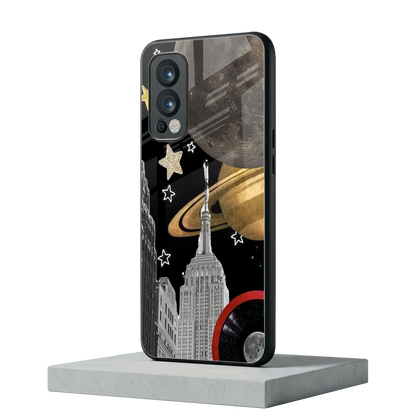 City Cosmos oneplus nord 2 mobile cover | shockproof glass phone case