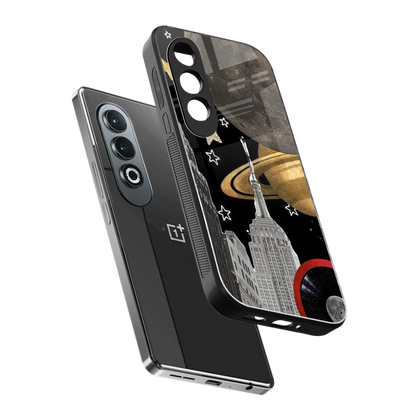 City Cosmos sleek oneplus nord ce 4 cover with tempered glass back and TPU edges