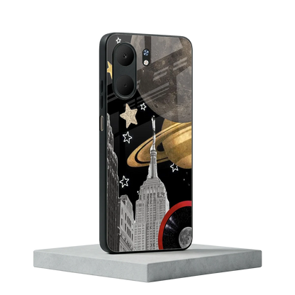 City Cosmos oppo a5x 5g mobile cover | shockproof glass phone case