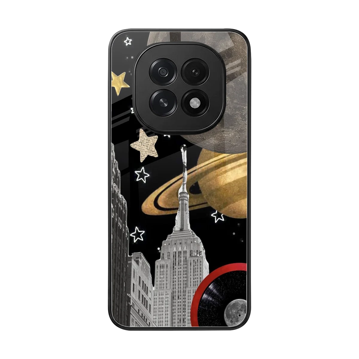 City Cosmos back phone cover | glass case for oppo f29 5g
