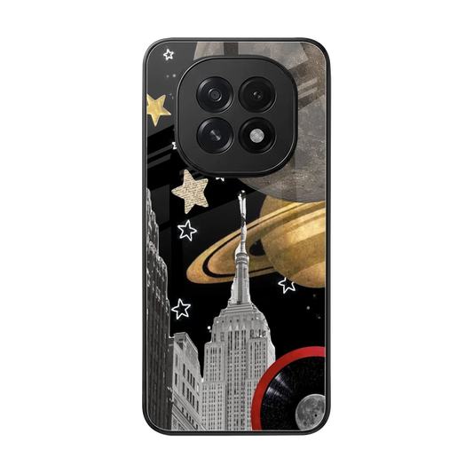 City Cosmos back phone cover | glass case for oppo f29 5g
