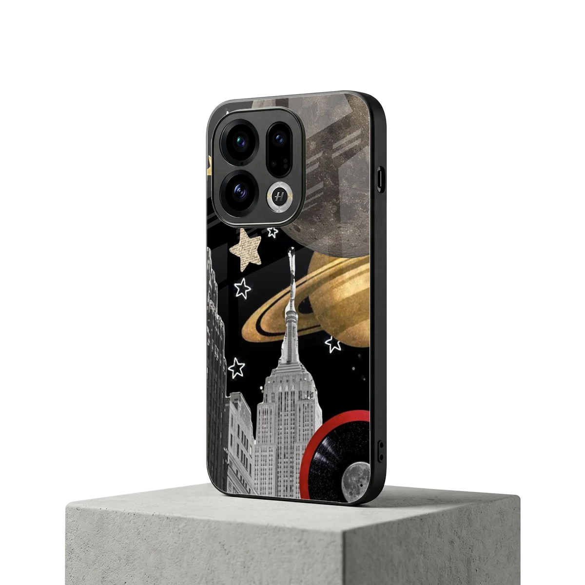 City Cosmos oppo find x9 mobile cover | shockproof glass phone case