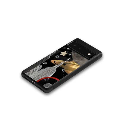 City Cosmos google pixel 6a mobile cover | shockproof glass phone case