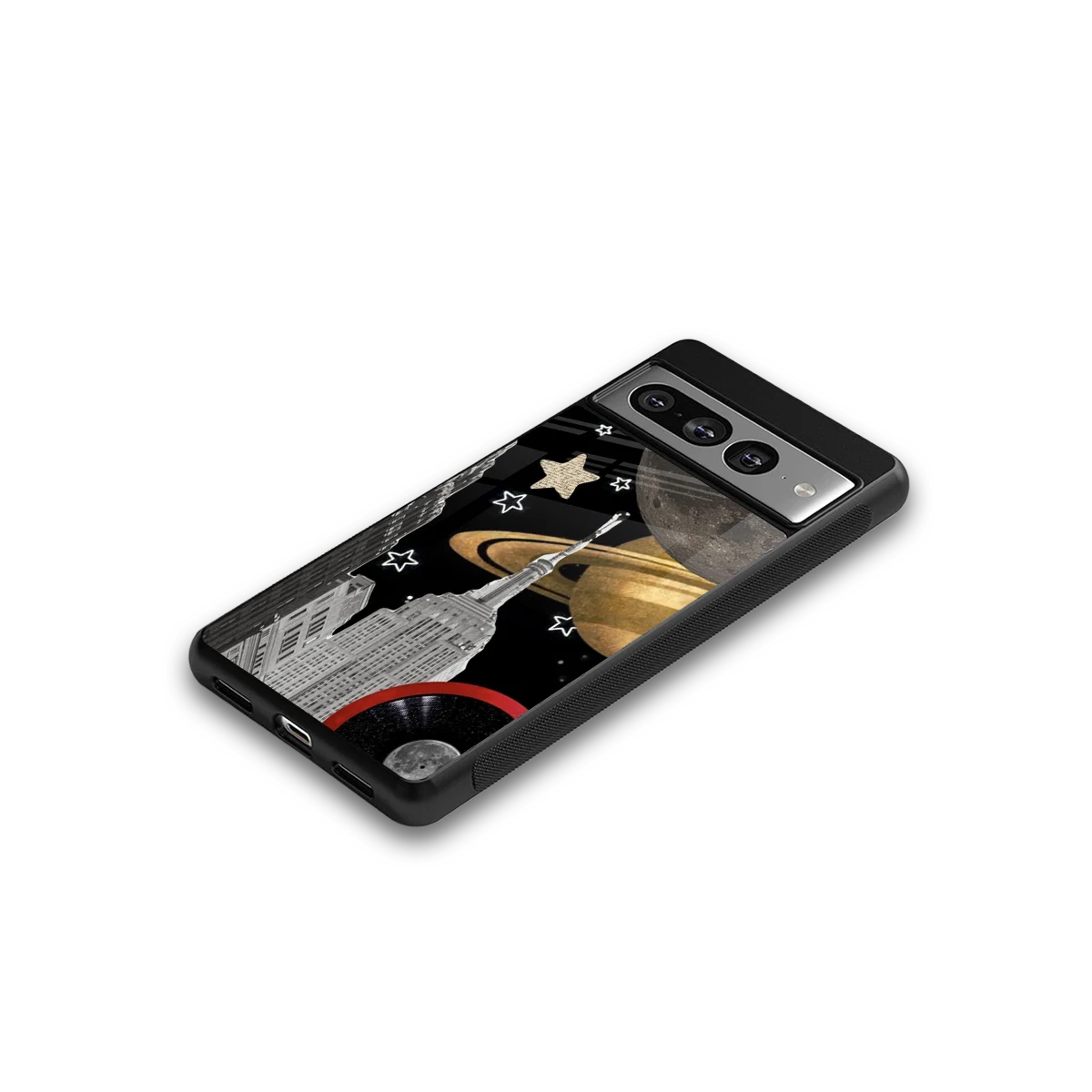 City Cosmos google pixel 7 pro mobile cover | shockproof glass phone case