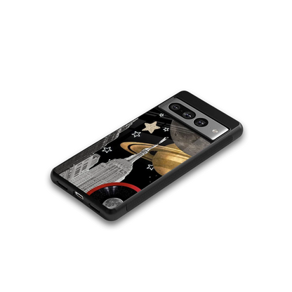 City Cosmos google pixel 7 pro mobile cover | shockproof glass phone case