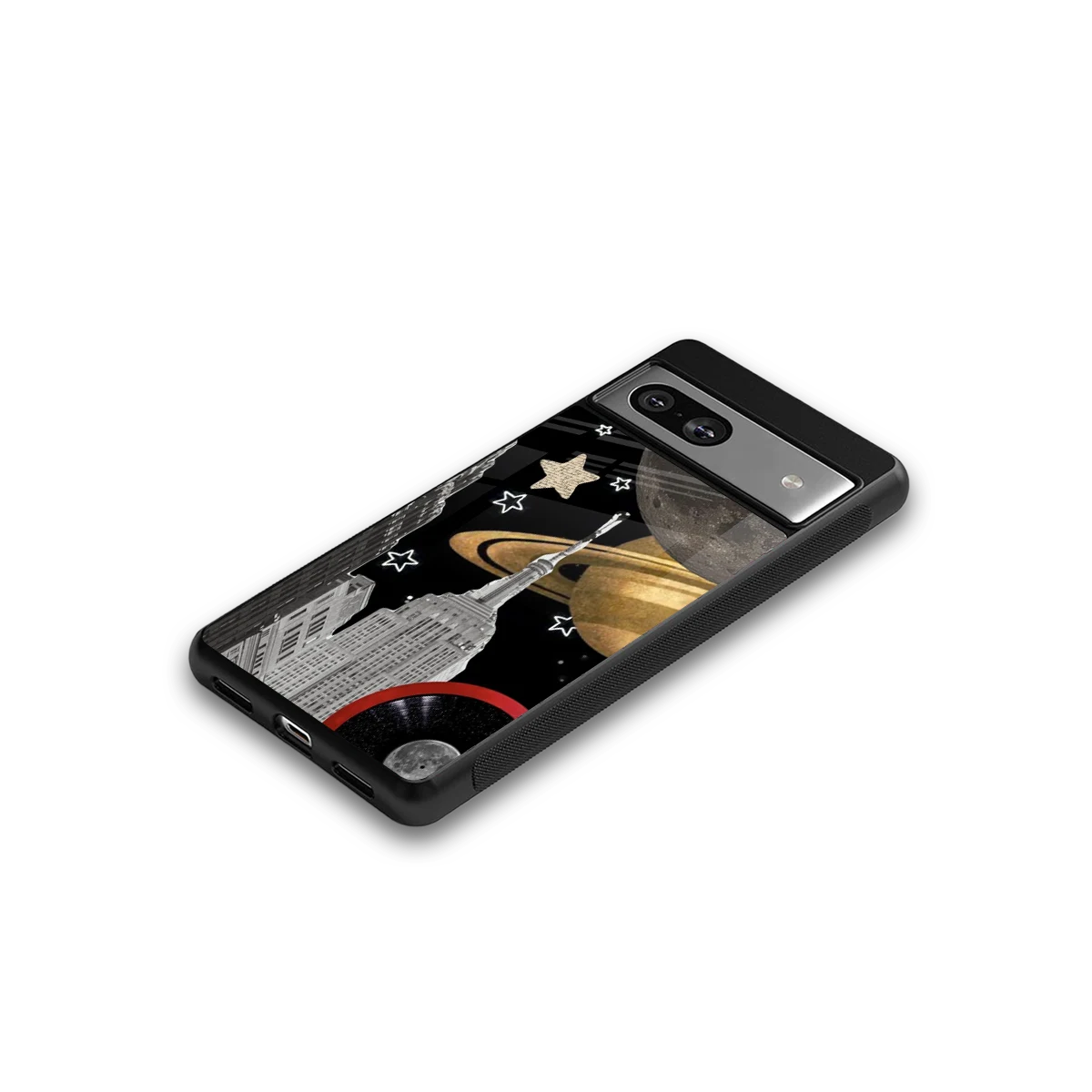 City Cosmos google pixel 7a mobile cover | shockproof glass phone case