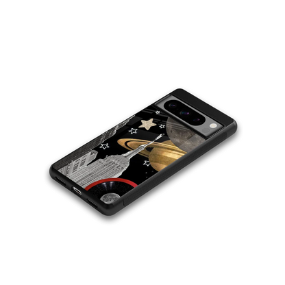 City Cosmos google pixel 8 pro mobile cover | shockproof glass phone case