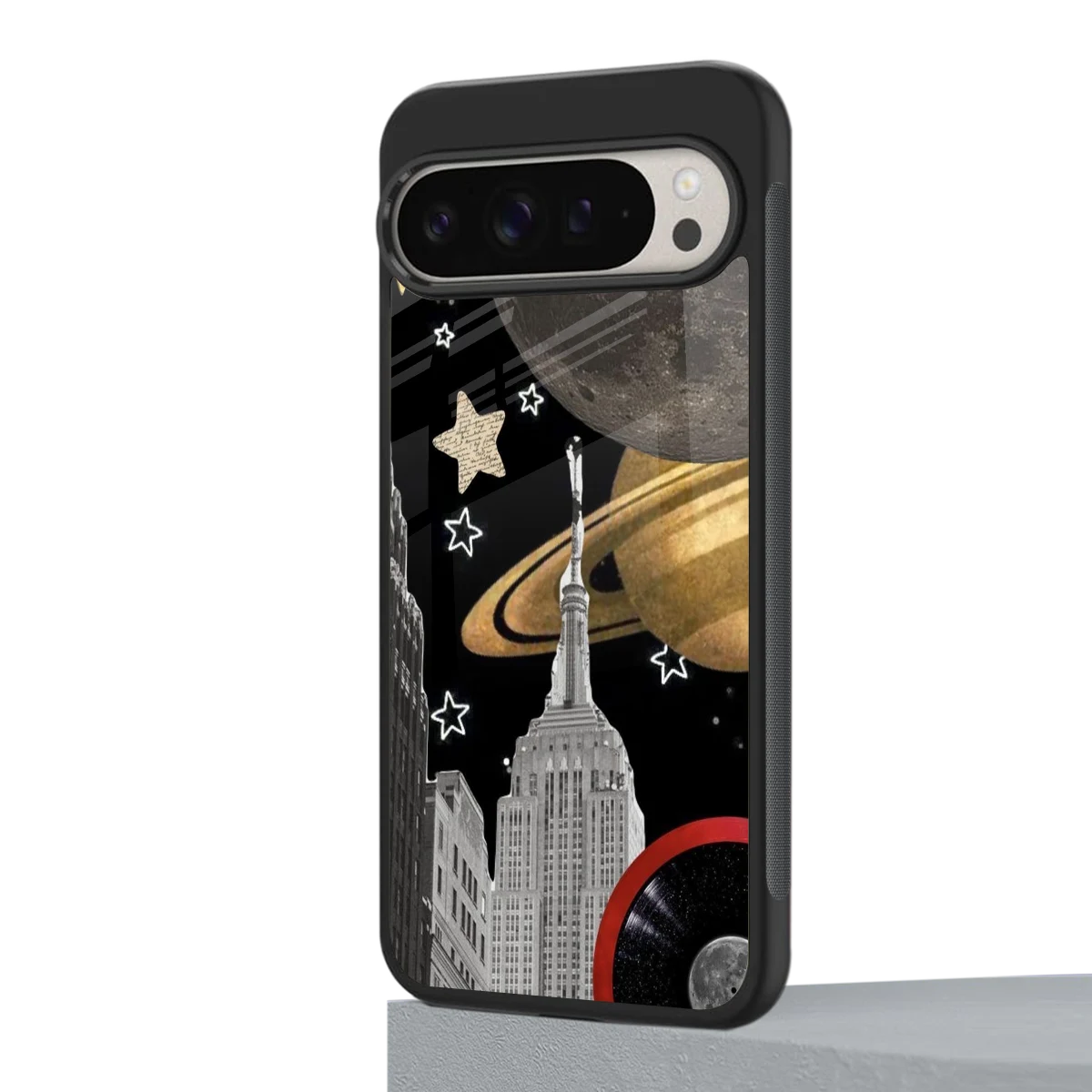 City Cosmos google pixel 9 pro mobile cover | shockproof glass phone case