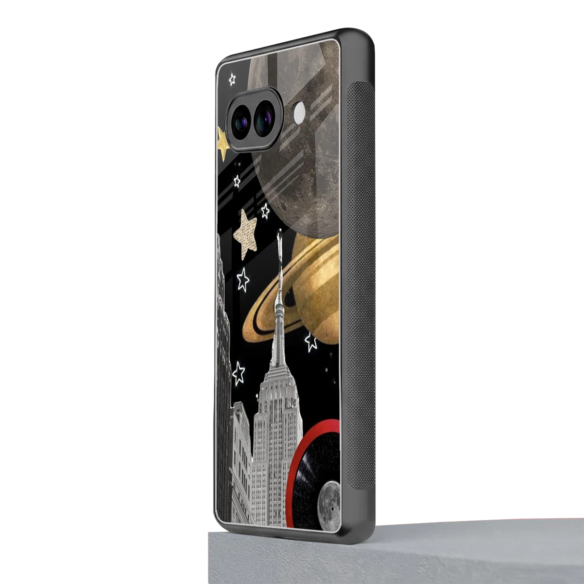 City Cosmos google pixel 9a mobile cover | shockproof glass phone case