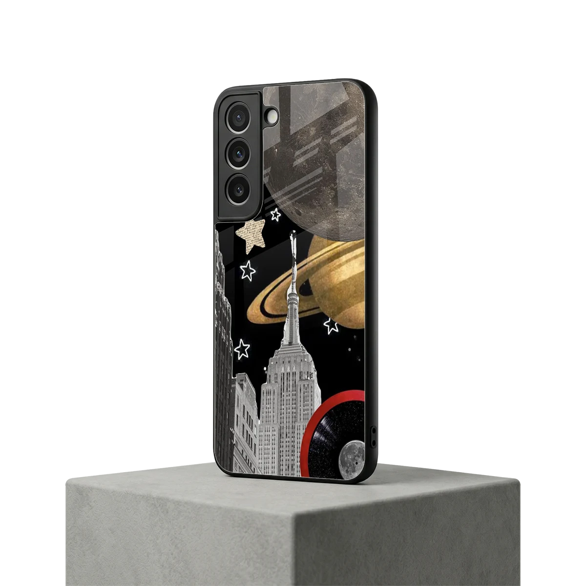 City Cosmos samsung galaxy s22 mobile cover | shockproof glass phone case