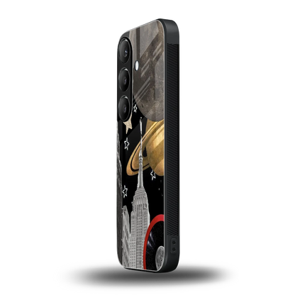 City Cosmos samsung galaxy s24 fe mobile cover | shockproof glass phone case