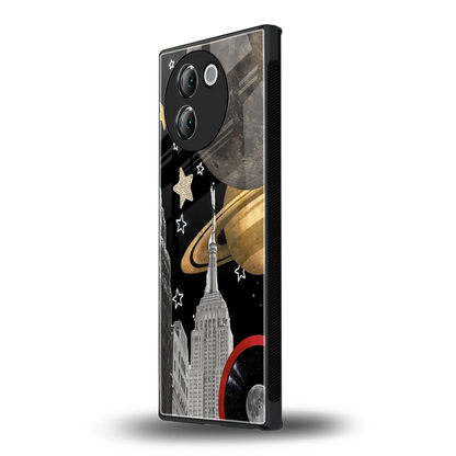 City Cosmos vivo v30e mobile cover | shockproof glass phone case