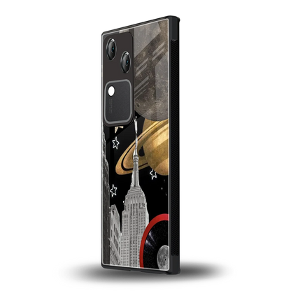 City Cosmos vivo v30 mobile cover | shockproof glass phone case