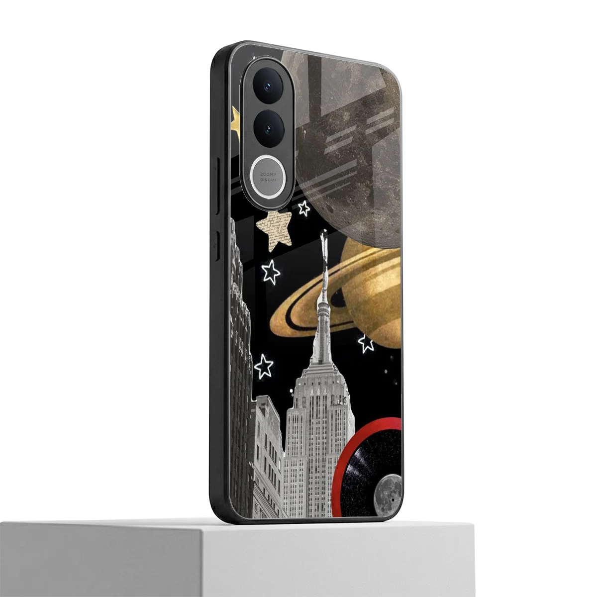 City Cosmos vivo v70 fe mobile cover | shockproof glass phone case