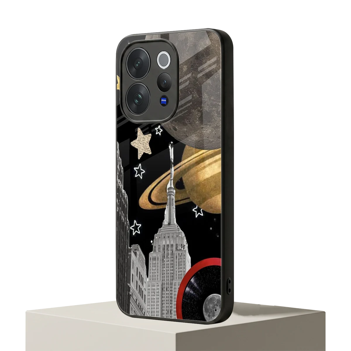 City Cosmos vivo v70 elite mobile cover | shockproof glass phone case