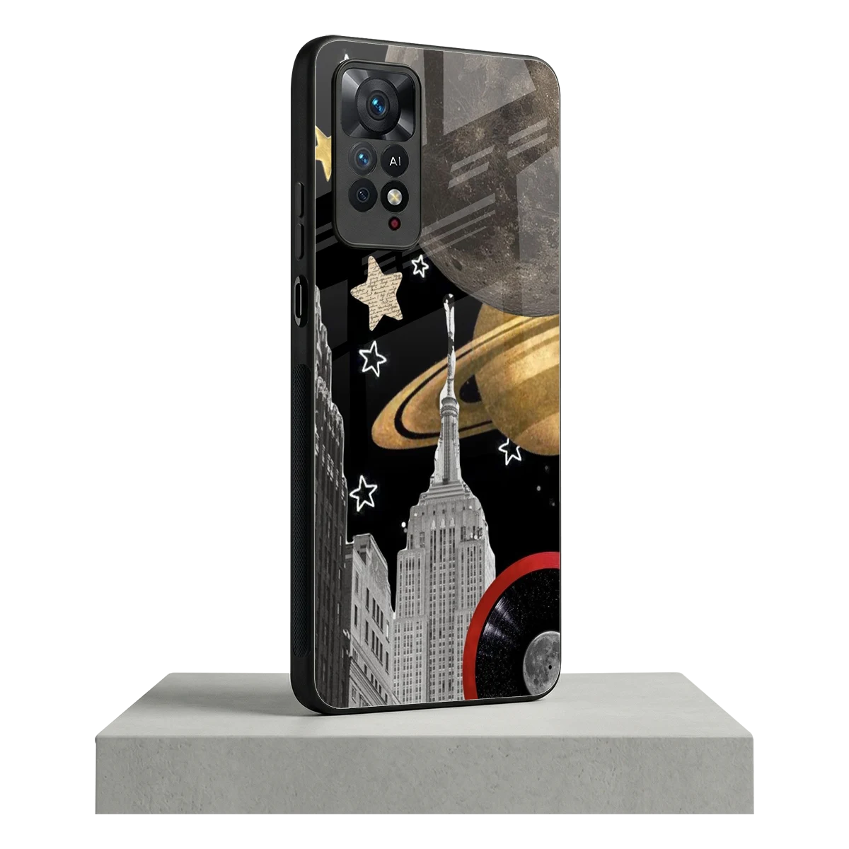 City Cosmos redmi note 11 pro mobile cover | shockproof glass phone case