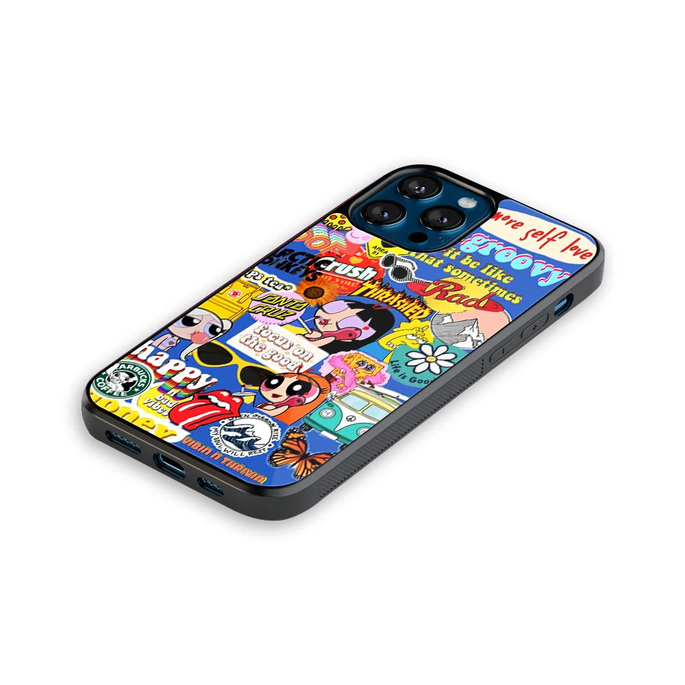 Luxury Glass Back Mobile Cover for iPhone, Samsung Galaxy, OnePlus, Pixel, Redmi & More