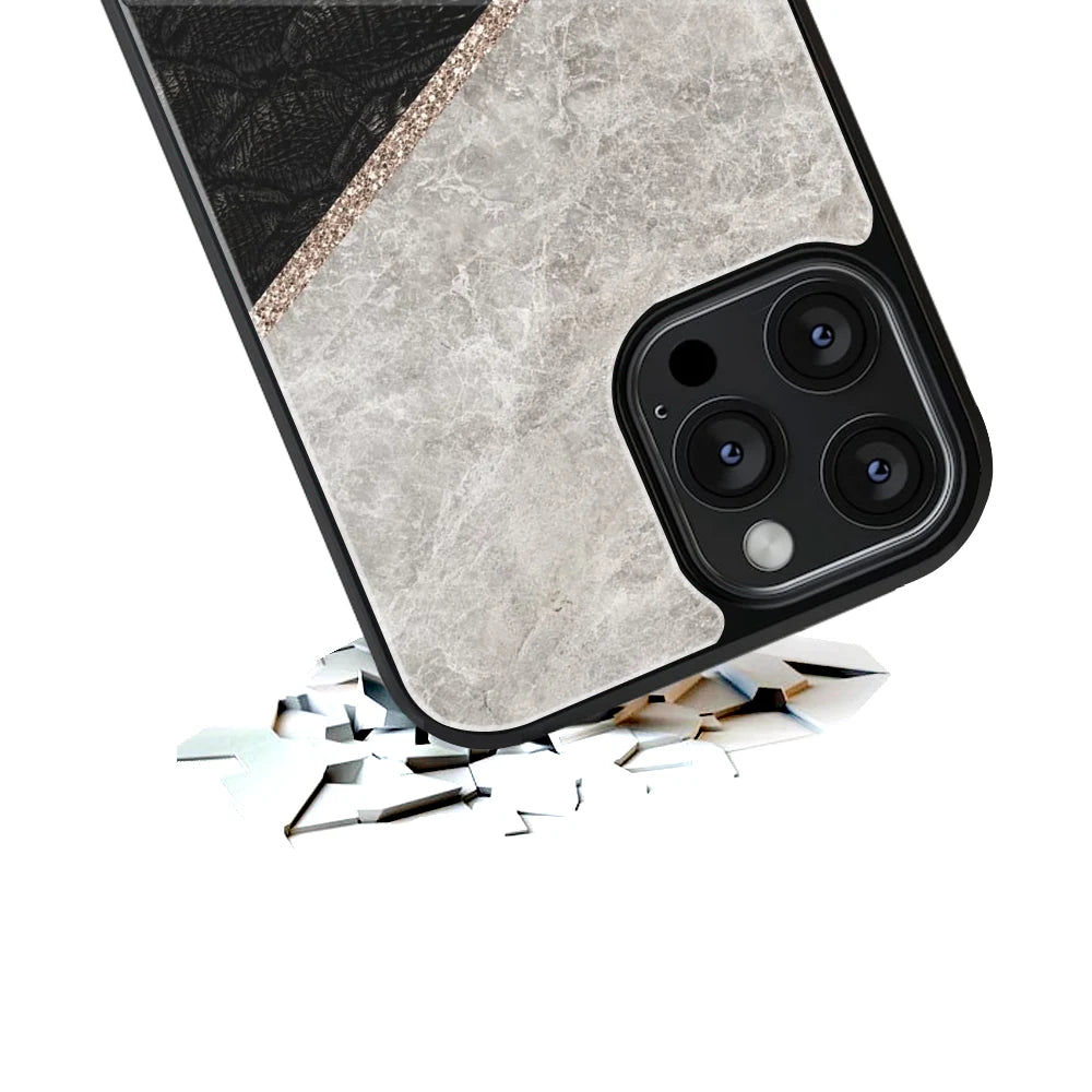 Durable Glass Back Mobile Case for iPhone, Samsung, OnePlus, Google Pixel, Redmi, Vivo, Oppo