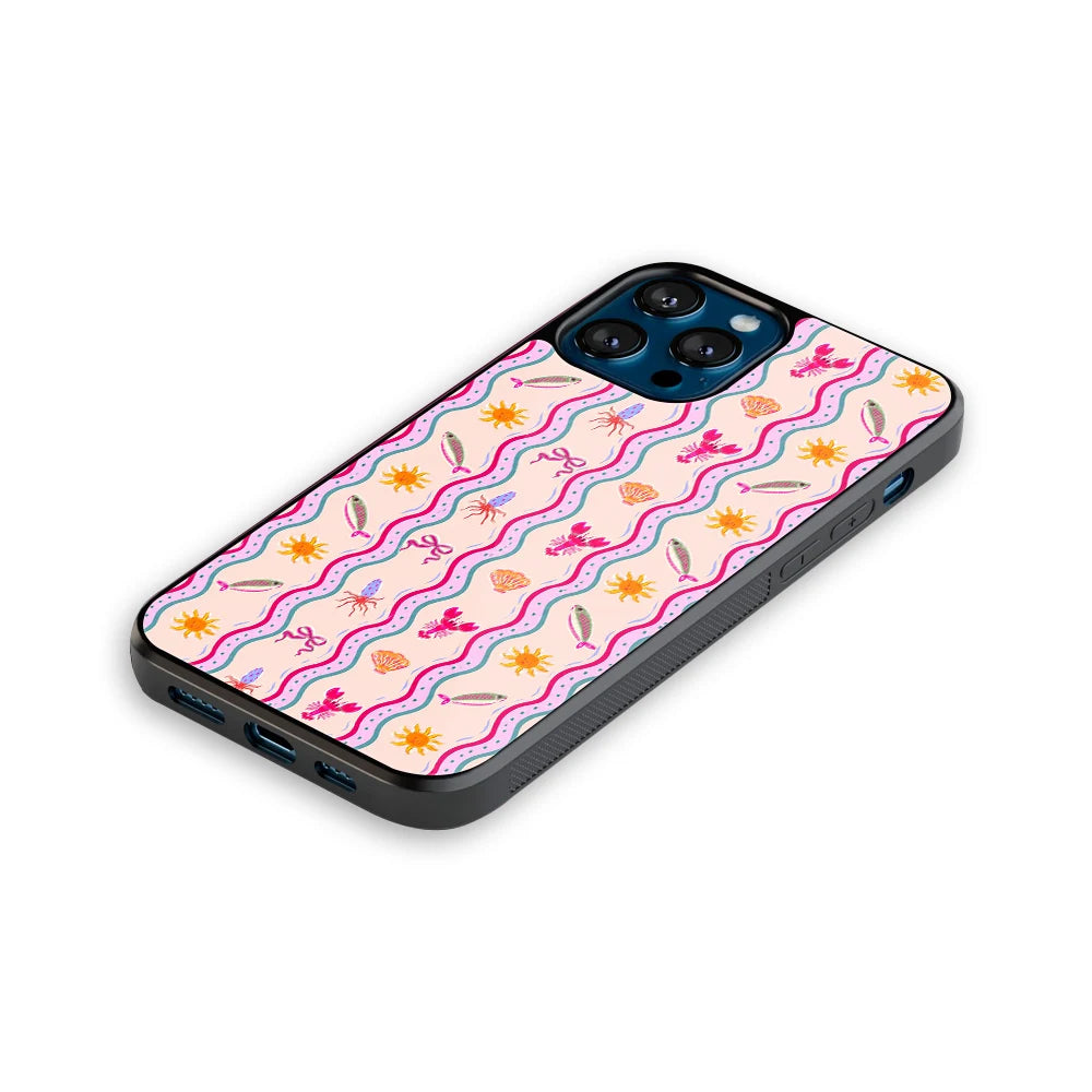 Luxury Glass Back Mobile Cover for iPhone, Samsung Galaxy, OnePlus, Pixel, Redmi & More