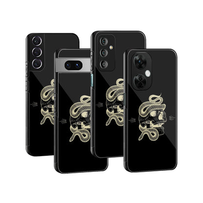 Stylish Glass Back Case for All Smartphones iPhone, Samsung, OnePlus, Pixel, Redmi, Oppo, Vivo, Motorola
