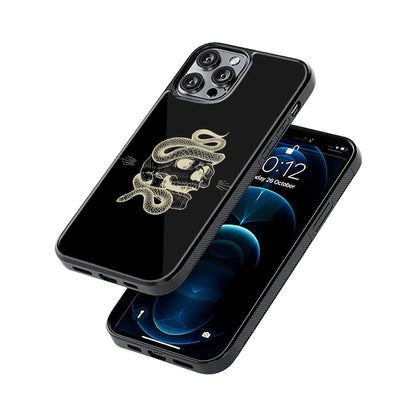 Protective Glass Back Phone Case Compatible with iPhone, Samsung, OnePlus, Pixel & More