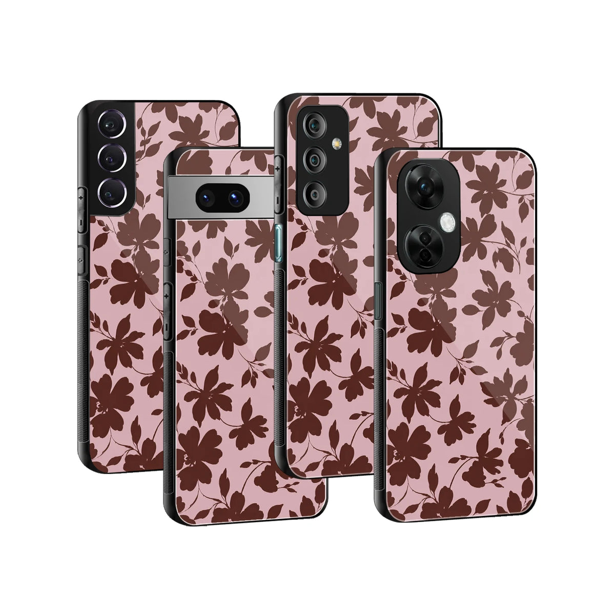 Stylish Glass Back Case for All Smartphones iPhone, Samsung, OnePlus, Pixel, Redmi, Oppo, Vivo, Motorola