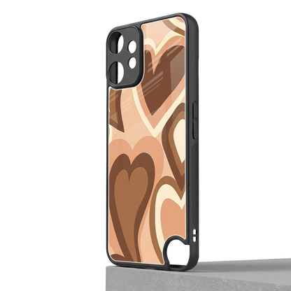 Cocoa Heartbeat cmf nothing phone 2 pro mobile cover | shockproof glass phone case