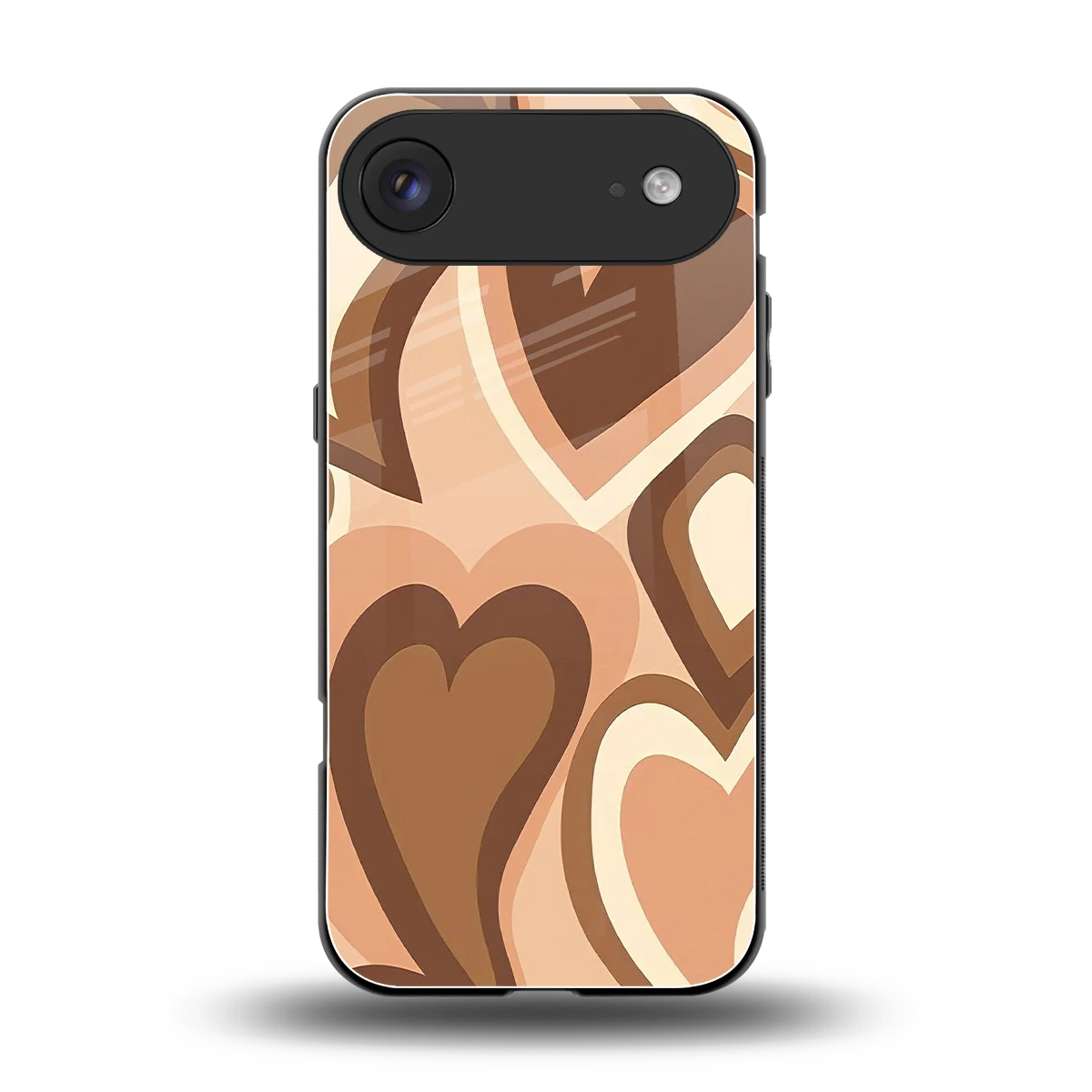 Cocoa Heartbeat back phone cover | glass case for iphone air