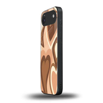 Cocoa Heartbeat iphone air mobile cover | shockproof glass phone case
