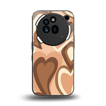 Cocoa Heartbeat back phone cover | glass case for nothing phone 3a pro