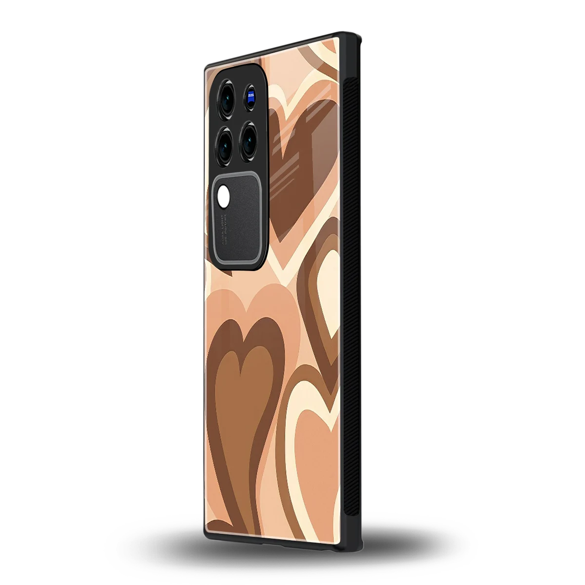 Cocoa Heartbeatvivo v30 pro mobile cover | shockproof glass phone case