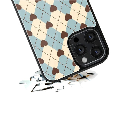 Durable Glass Back Mobile Case for iPhone, Samsung, OnePlus, Google Pixel, Redmi, Vivo, Oppo