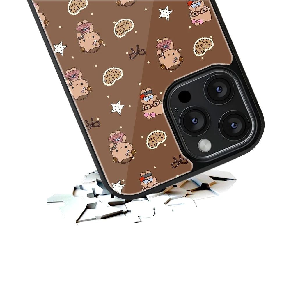 Durable Glass Back Mobile Case for iPhone, Samsung, OnePlus, Google Pixel, Redmi, Vivo, Oppo