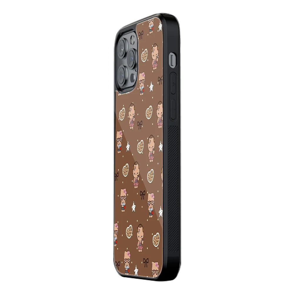 Trendy Glass Back Mobile Case for iPhone, Samsung, Redmi, OnePlus, Google Pixel, Motorola