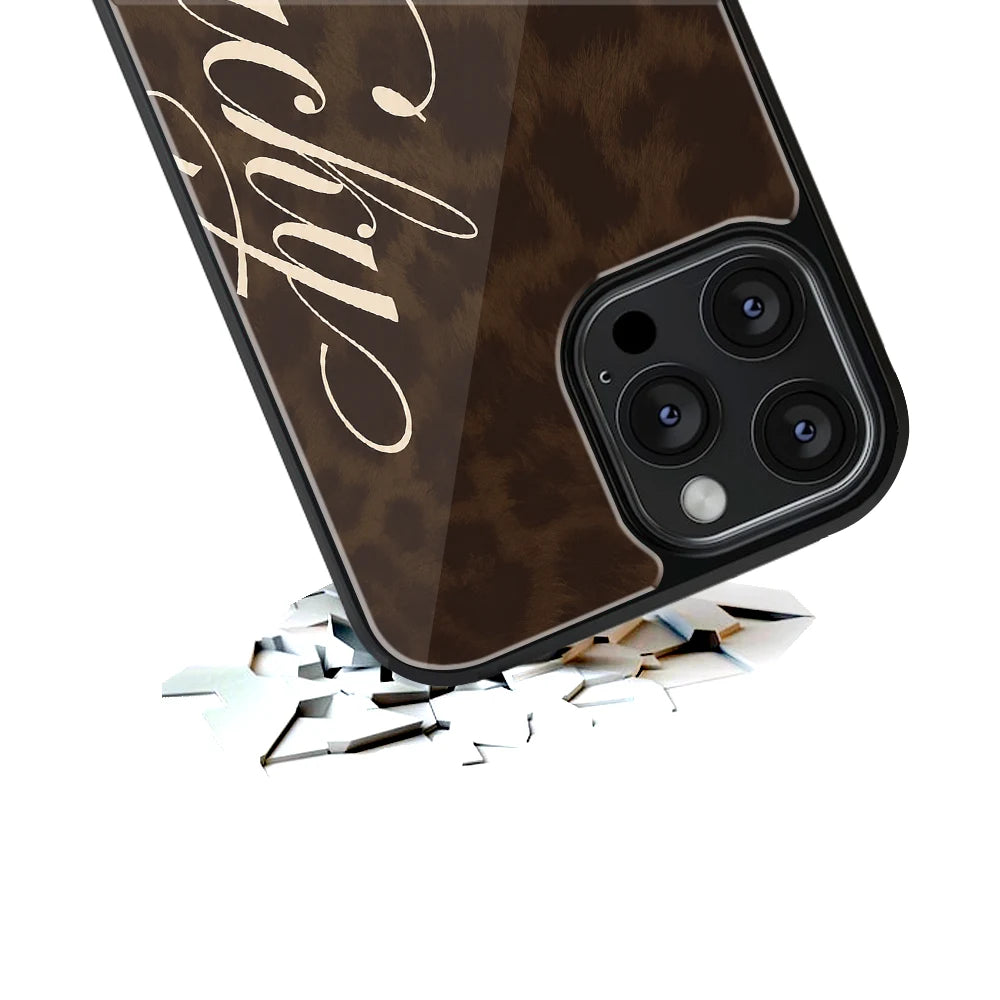 Durable Glass Back Mobile Case for iPhone, Samsung, OnePlus, Google Pixel, Redmi, Vivo, Oppo