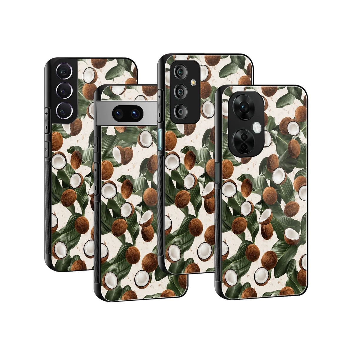 Stylish Glass Back Case for All Smartphones iPhone, Samsung, OnePlus, Pixel, Redmi, Oppo, Vivo, Motorola