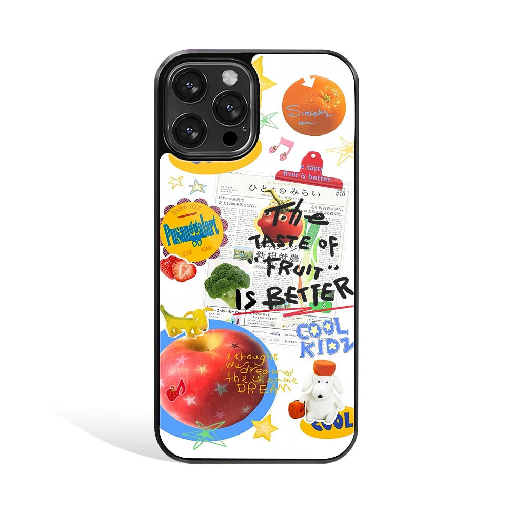Premium Glass Back Mobile Phone Cover for iPhone, Samsung, OnePlus, Google Pixel, Redmi, Oppo, Vivo & Realme