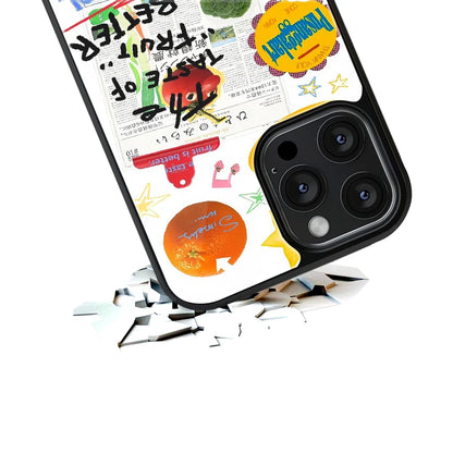 Durable Glass Back Mobile Case for iPhone, Samsung, OnePlus, Google Pixel, Redmi, Vivo, Oppo