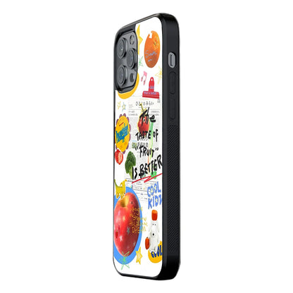 Trendy Glass Back Mobile Case for iPhone, Samsung, Redmi, OnePlus, Google Pixel, Motorola