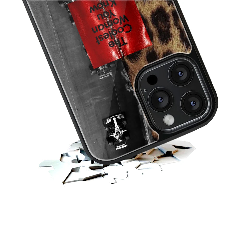 Durable Glass Back Mobile Case for iPhone, Samsung, OnePlus, Google Pixel, Redmi, Vivo, Oppo