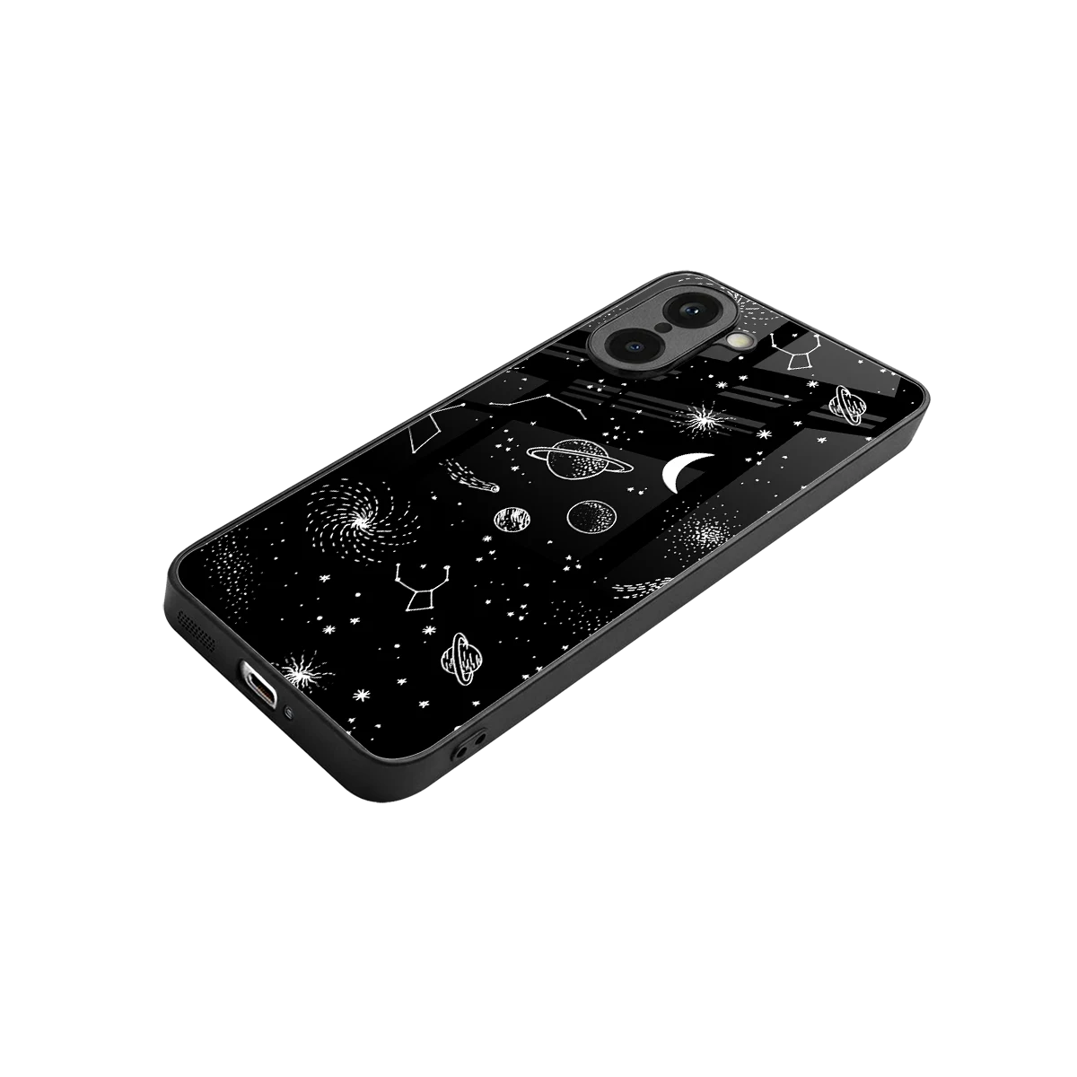 Cosmic Dreams stylish phone case for oneplus nord ce5 5g | glossy glass and slim fit