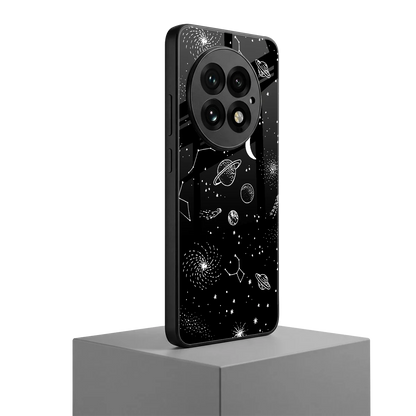 Cosmic Dreams oneplus 13 mobile cover | shockproof glass phone case