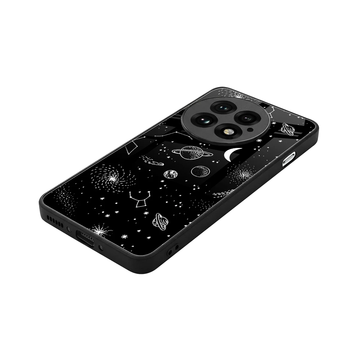 Cosmic Dreams stylish phone case for oneplus 13 | glossy glass and slim fit