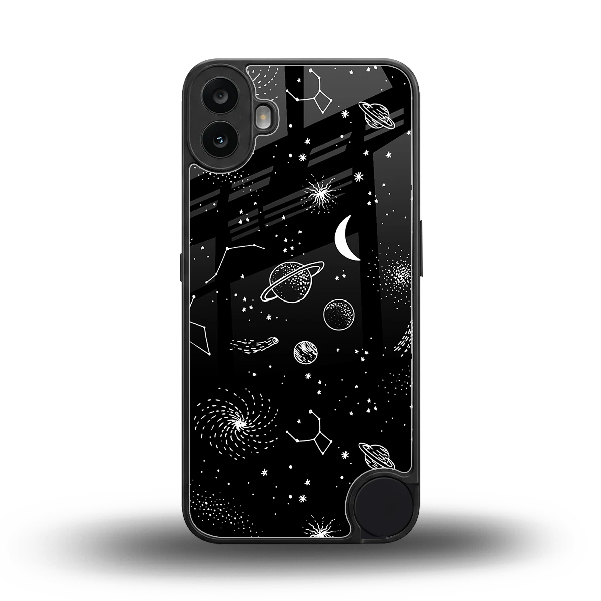 Cosmic Dreams back phone cover | glass case for cmf nothing phone 1