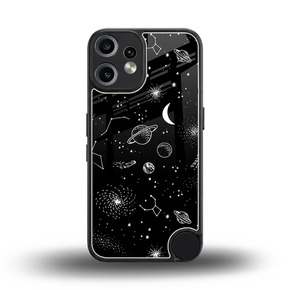 Cosmic Dreams back phone cover | glass case for cmf nothing phone 2 pro