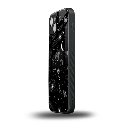 Cosmic Dreams iphone 15 mobile cover | shockproof glass phone case