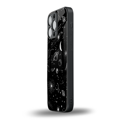 Cosmic Dreams iphone 16 pro max mobile cover | shockproof glass phone case