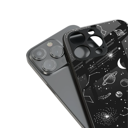 Cosmic Dreams stylish phone case for iphone 13 mini | glossy glass and slim fit