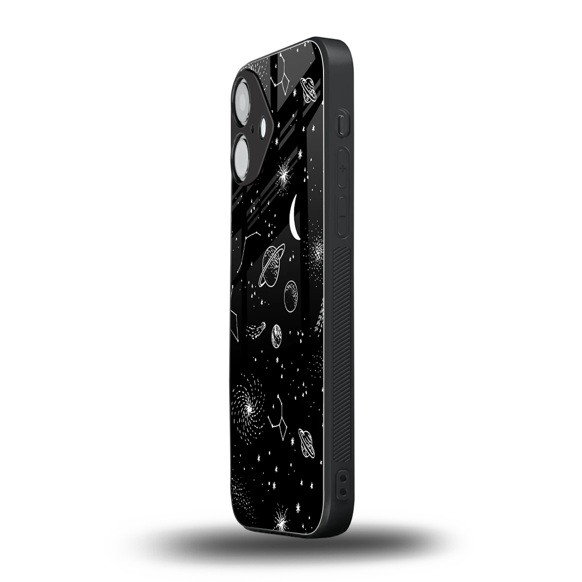 Cosmic Dreams iPhone 16 mobile cover | shockproof glass phone case